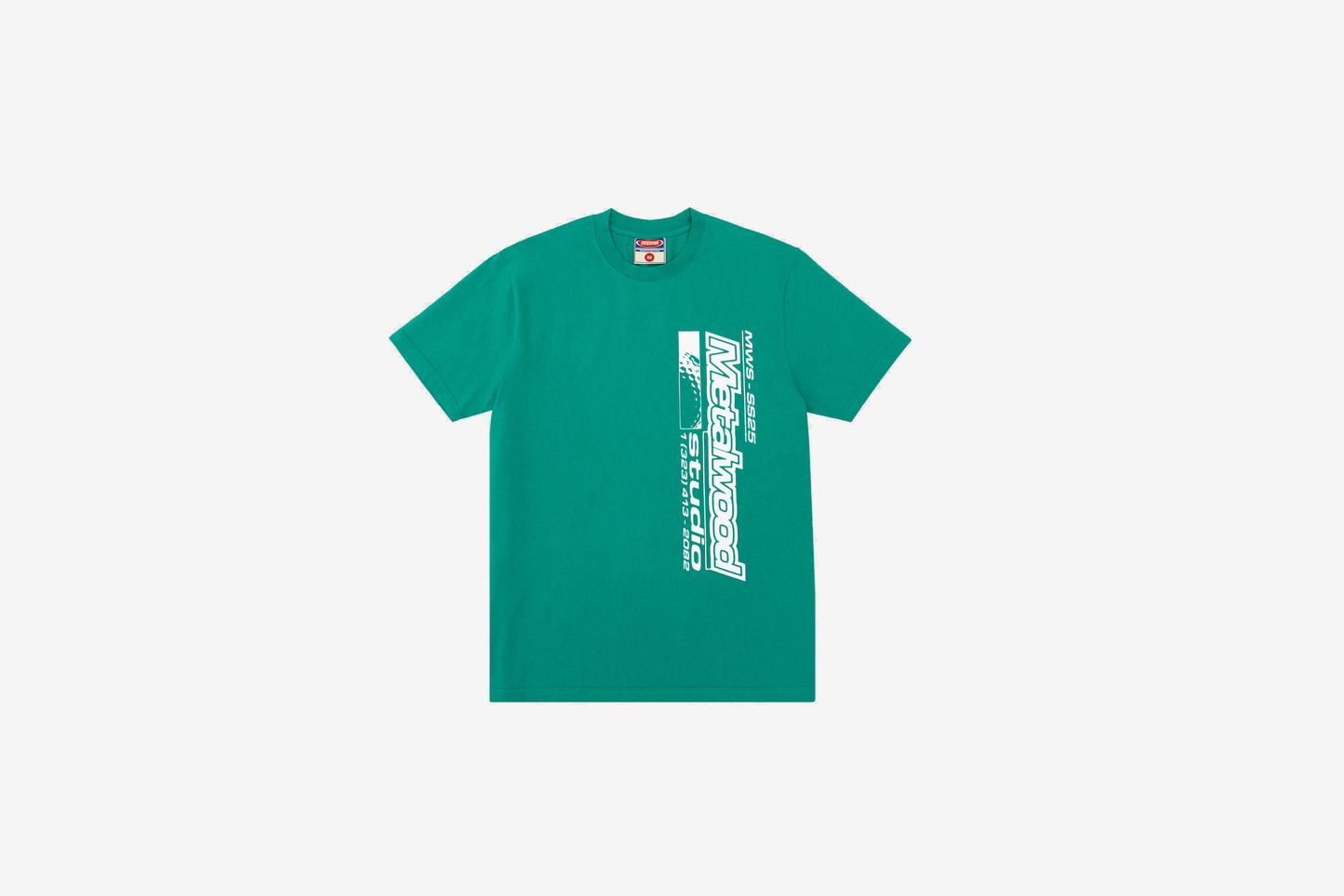 Metalwood Studio "La Brea Shop T-Shirt" - Green