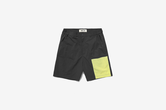 Metalwood "Block Nylon Short"  M - Black / Yellow