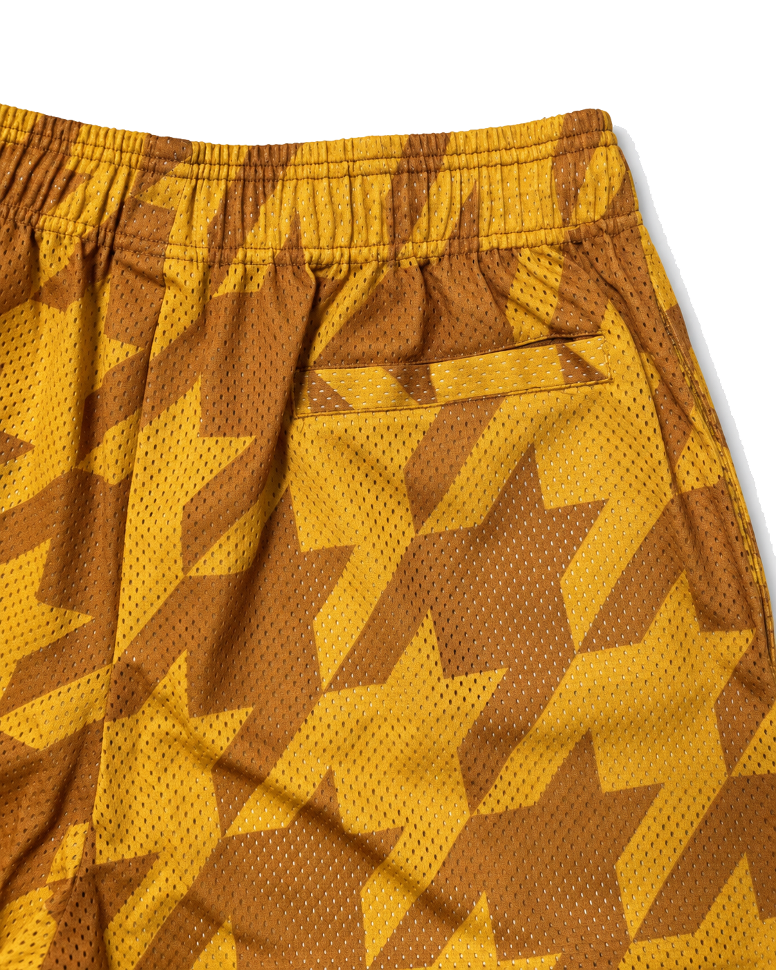 Manor "Mill Avenue Short " Mens - Houndstooth Gold