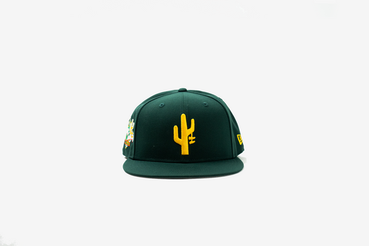 Manor X Athletics 59FIFTY Fitted - Dark Green / Gold