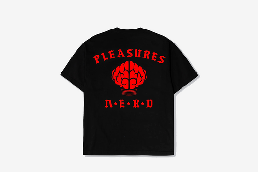 Pleasures X NERD "Rock Star Tee" M - Black