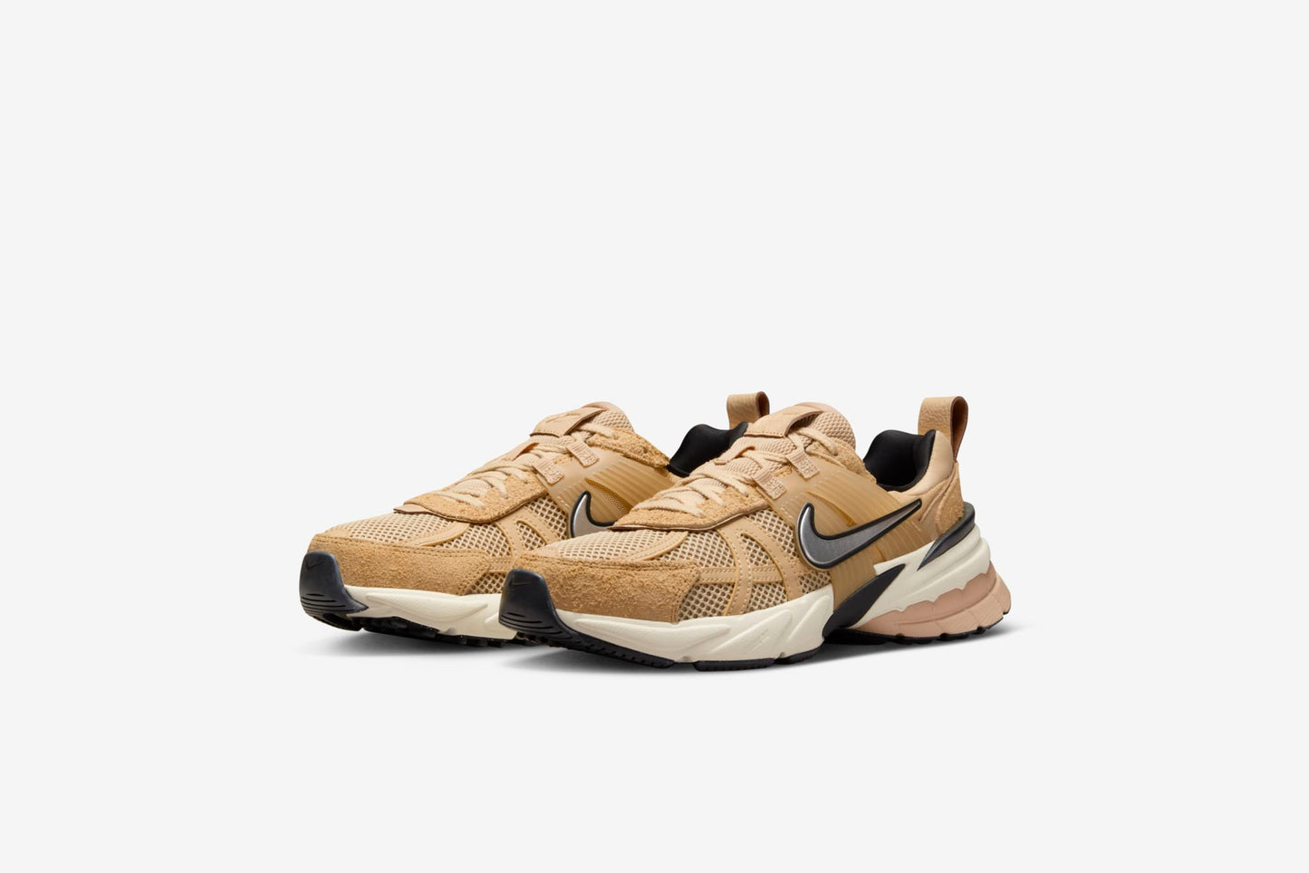 Nike "V2K Run" W -  Sesame / Chrome / Orewood Brown