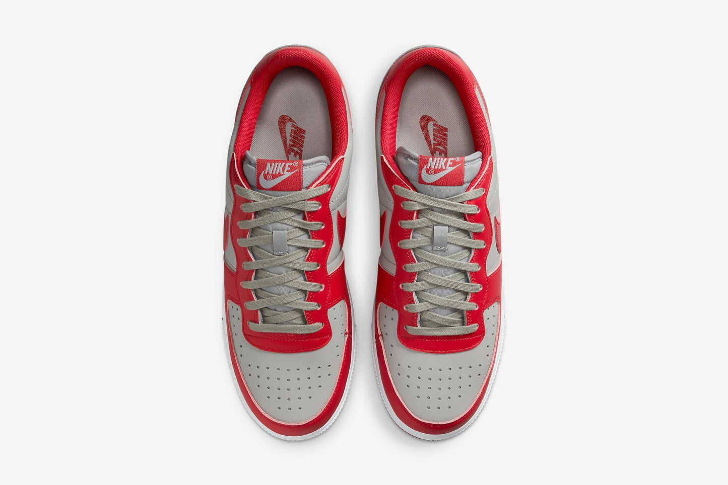 Nike "Terminator Low" M - Medium Grey / Varsity Red (UNLV)