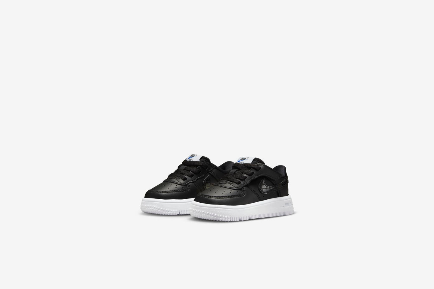 Nike "Force 1 Low LV8 EasyOn" TD - Black / Black / White