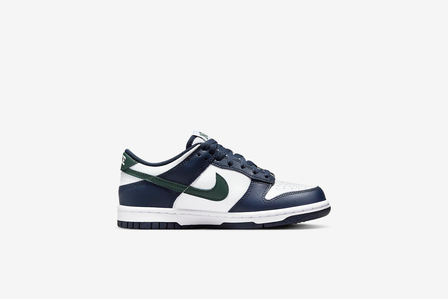 Nike "Dunk Low" GS - Obsidian / Vintage Green / White