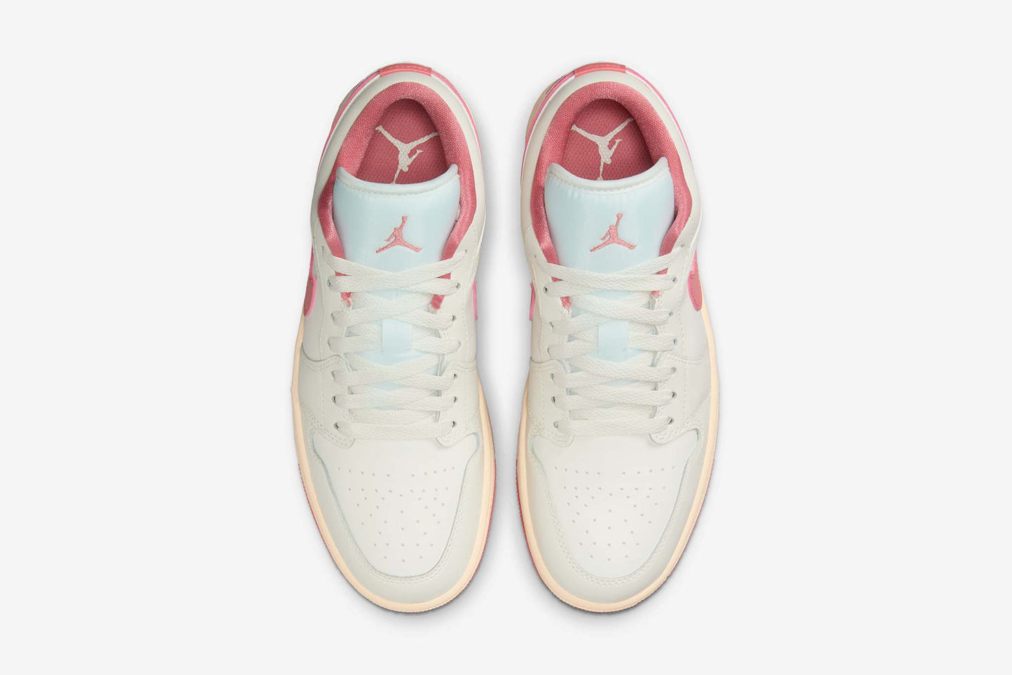 Air Jordan "1 Low" W - Sail / Pink Salt / Guava Ice