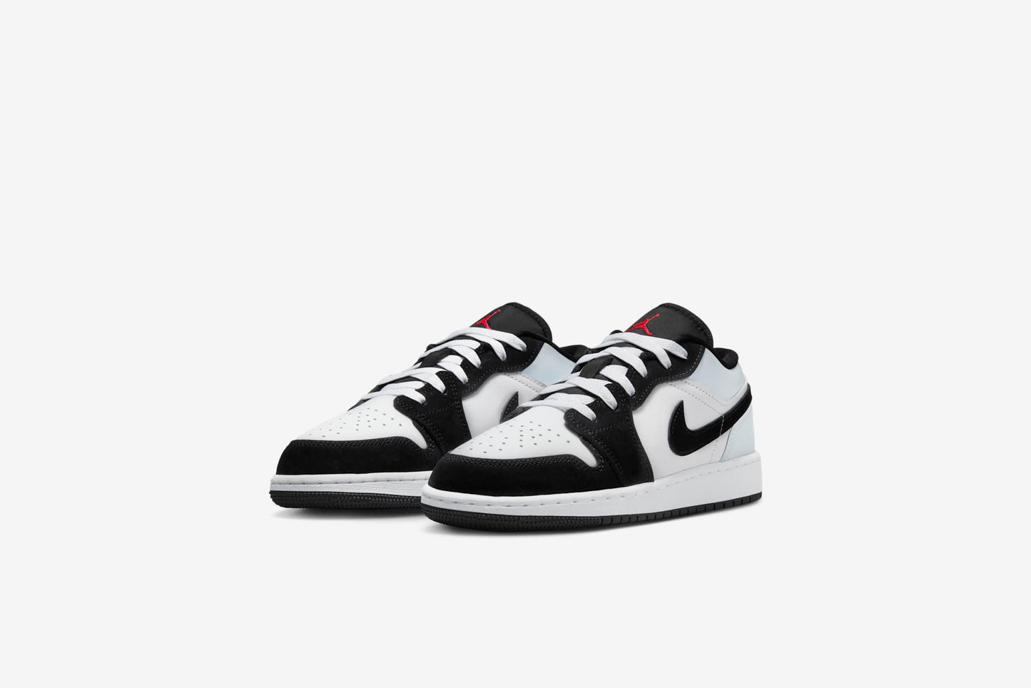 Air Jordan "1 Low SE" GS - White / Fire Red