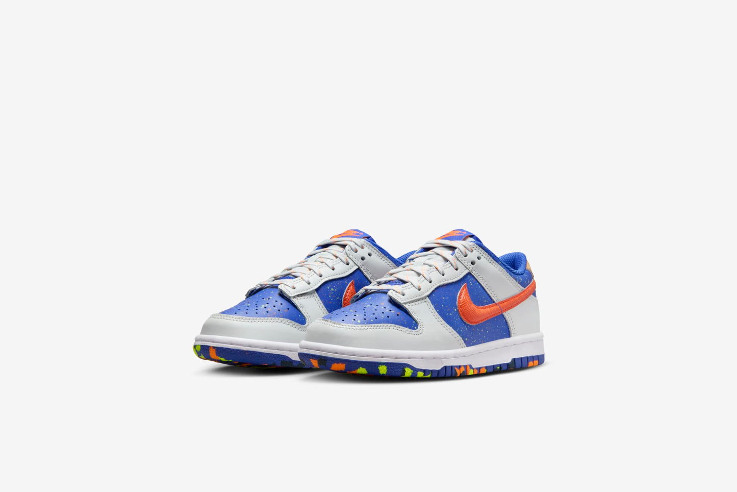 Nike "Dunk Low" BG - Photon Dust / Total Orange