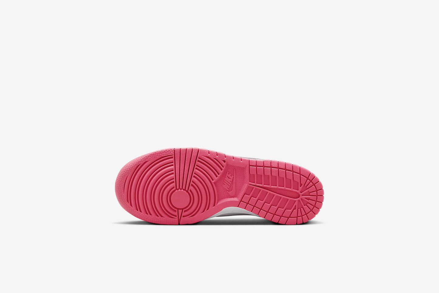 Nike "Dunk Low" GS - White / Laser Fuchsia