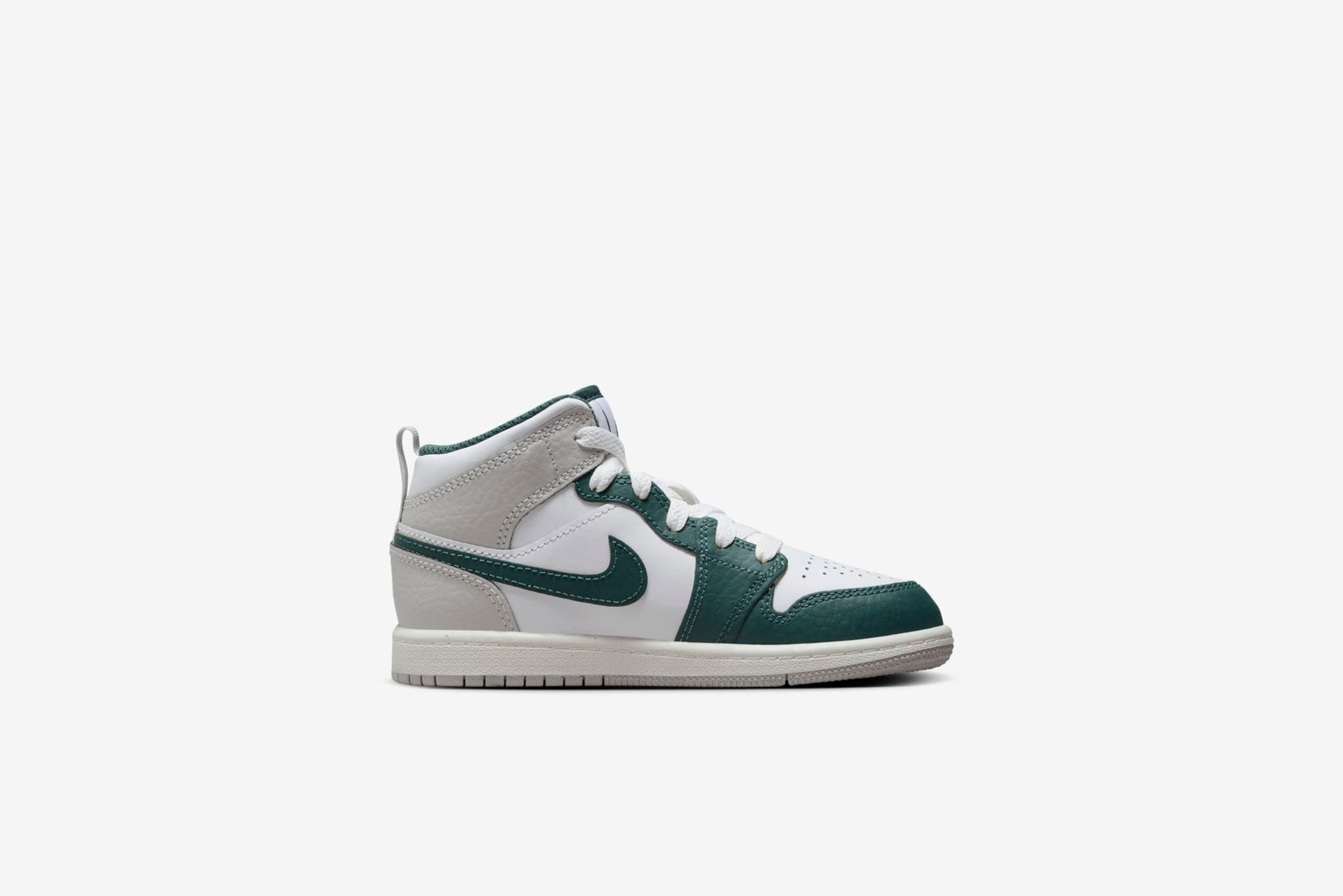 Air jordan 1 mid premium turbo green deals