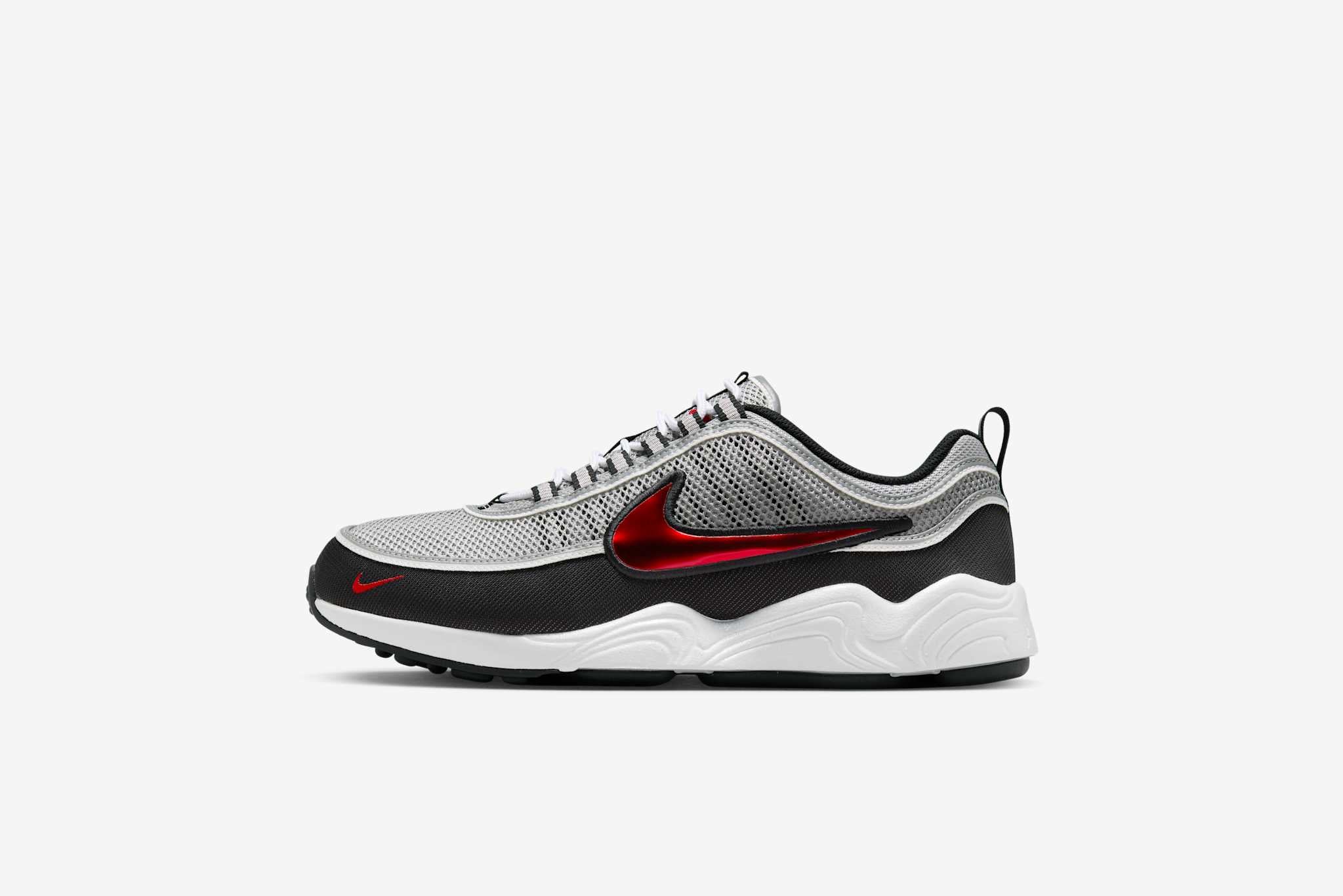 【Nike】 Air Zoom Spiridon llic Silver and Sport Red Nike_073d622c-ed64-4594-af5f-