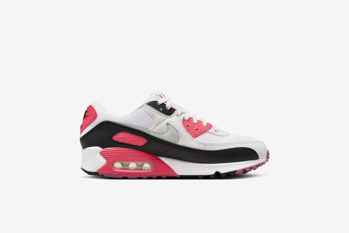 Nike "Air Max 90" W - White / Light Silver / Aster Pink