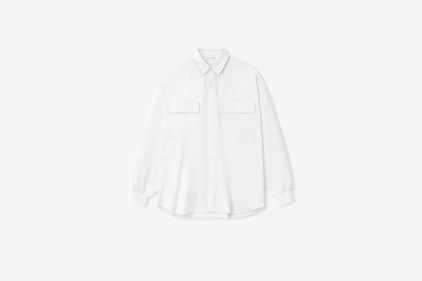 Fear of God Essentials "Oxford Shirt" M - Cloud White