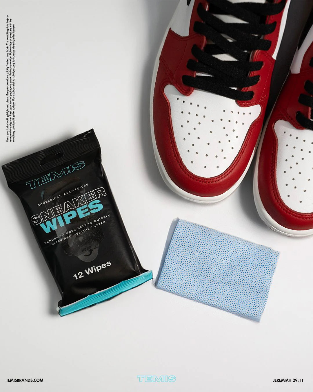 Temis "Shoe Wipes" - White
