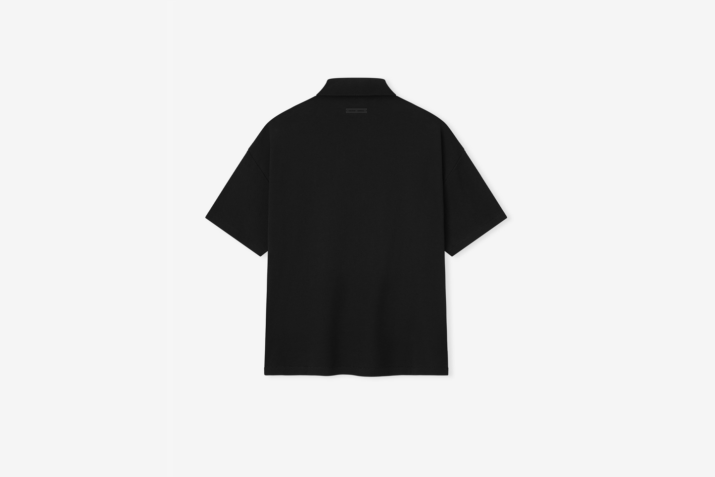 Fear of God Essentials "Pique Polo" M - Jet Black