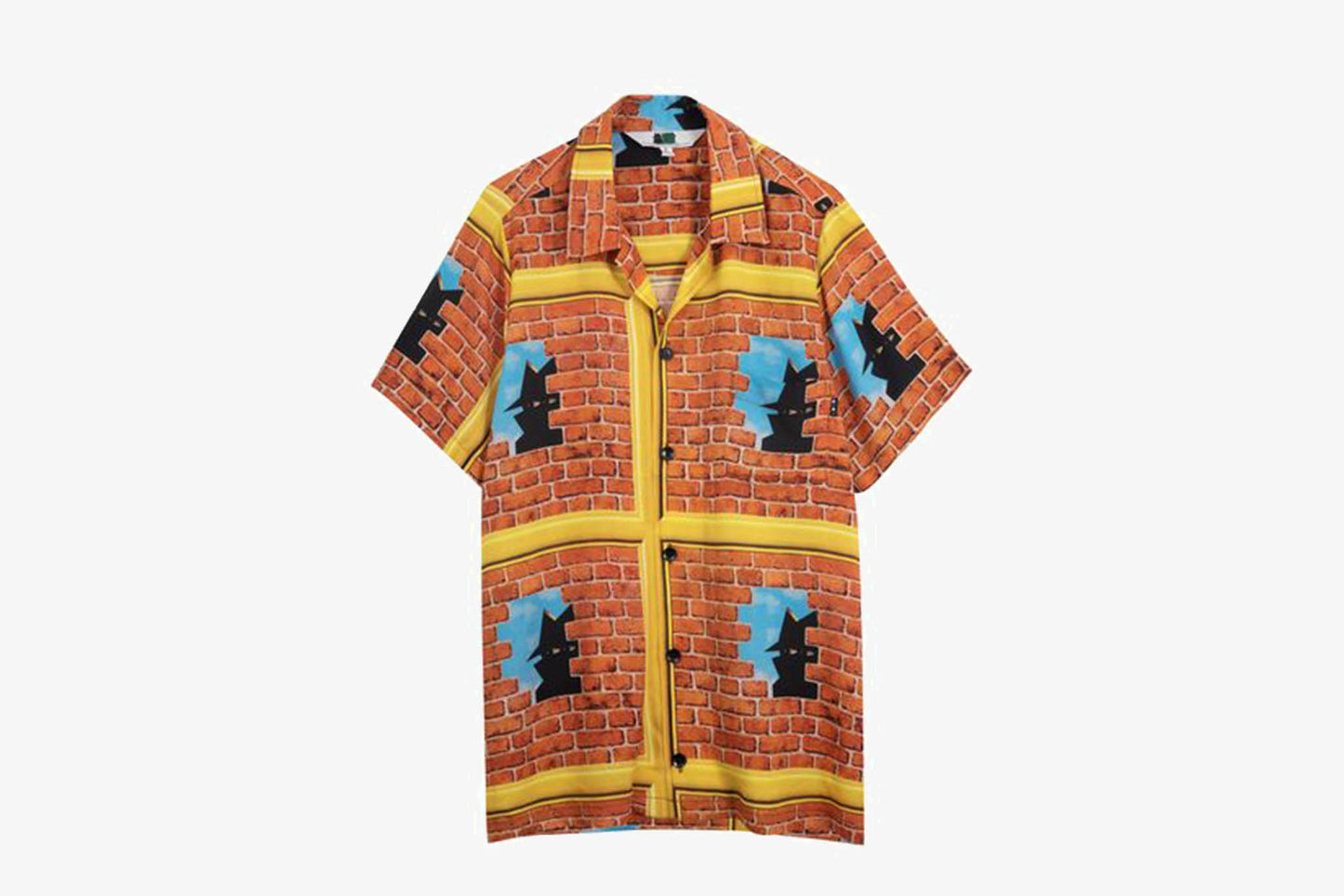 Real Bad Man "Getaway Vacation Shirt" M - Brick