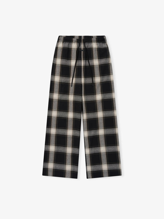 Fear of God Essentials "Lounge Pant" Womens - Iron Grey Plaid