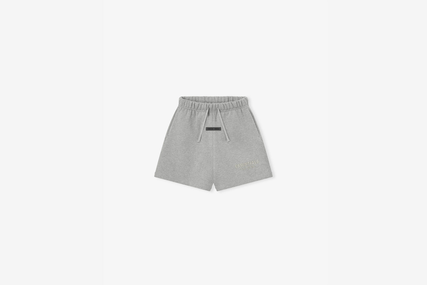Fear of God Essentials "Fleece Soccer Short" K - Concrete Heather