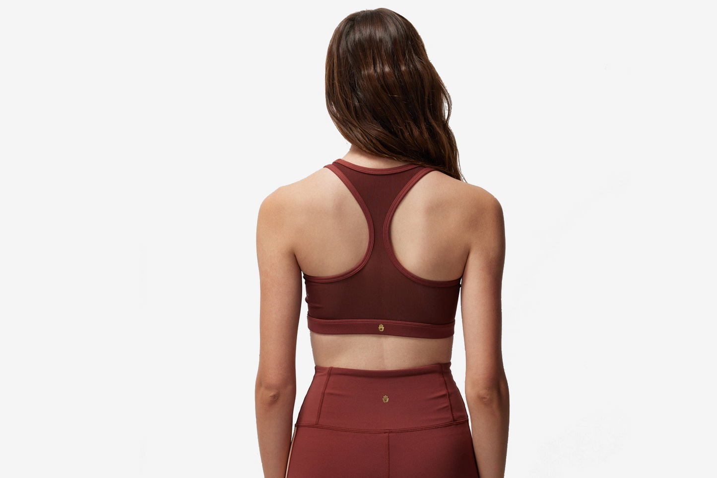 Spiritual Gangster "Velo Dream Tech Bra" W - Washed Burgundy