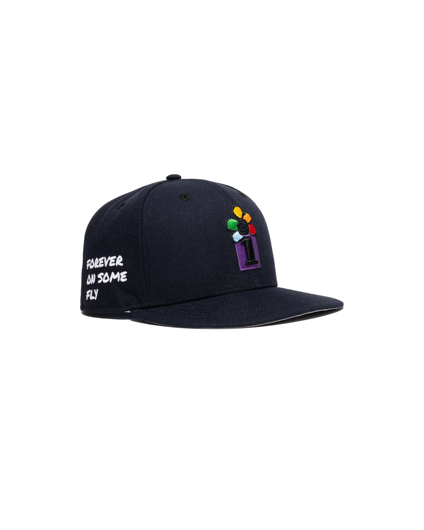 Savior x Interscope Records "Jae Tips" 59Fifty Fitted - Navy