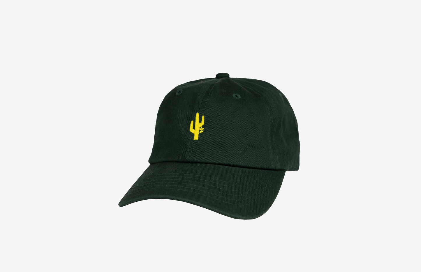 Manor "Shoes on the Cactus Dad Hat" - Green / Bright Yellow