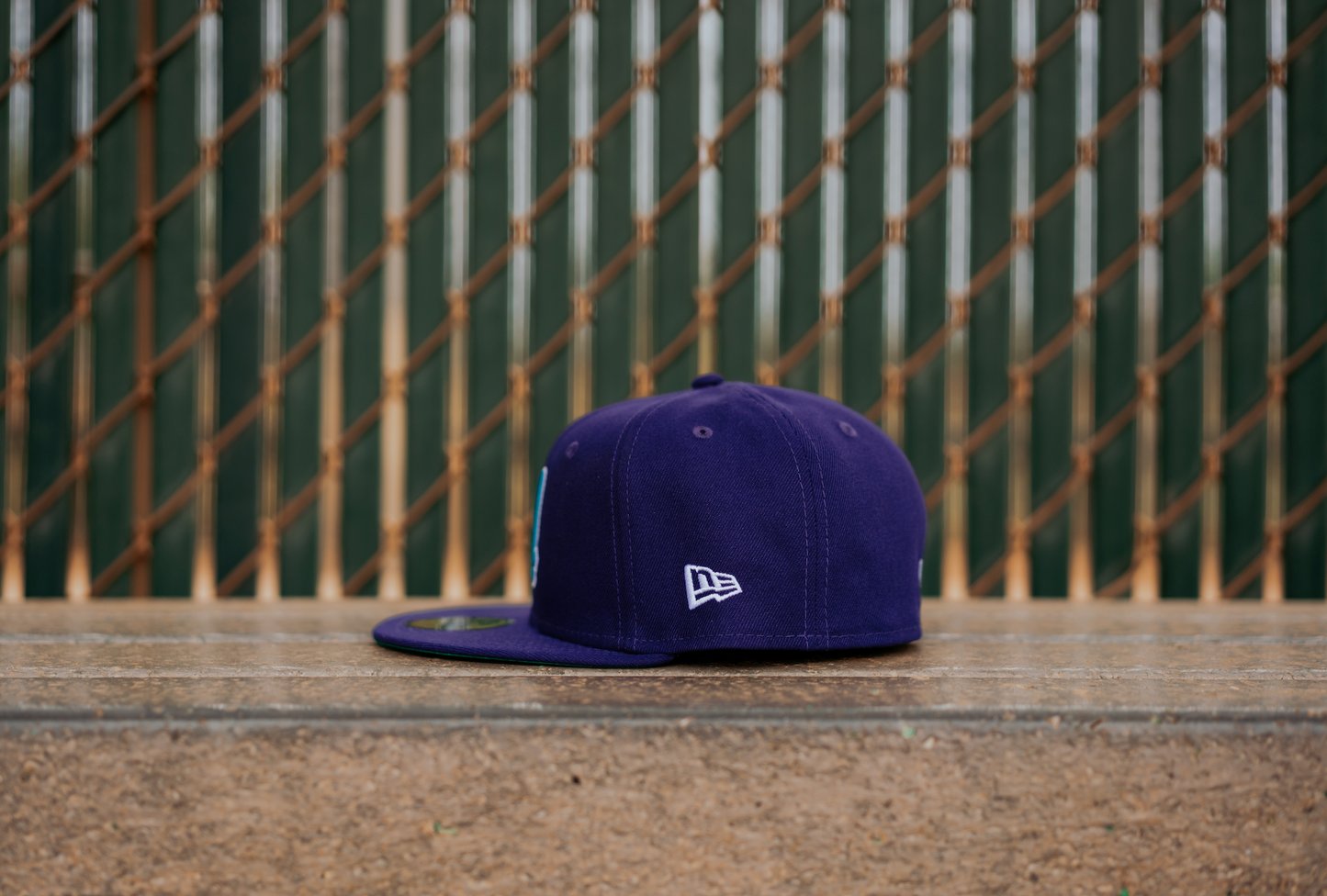 Manor x New Era "M" 59FIFTY Fitted - Purple / Teal