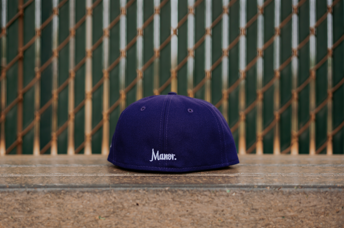 Manor x New Era "M" 59FIFTY Fitted - Purple / Teal