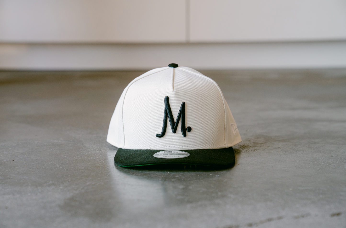 Manor x New Era "M" 9Fifty A Frame - Sail / Black