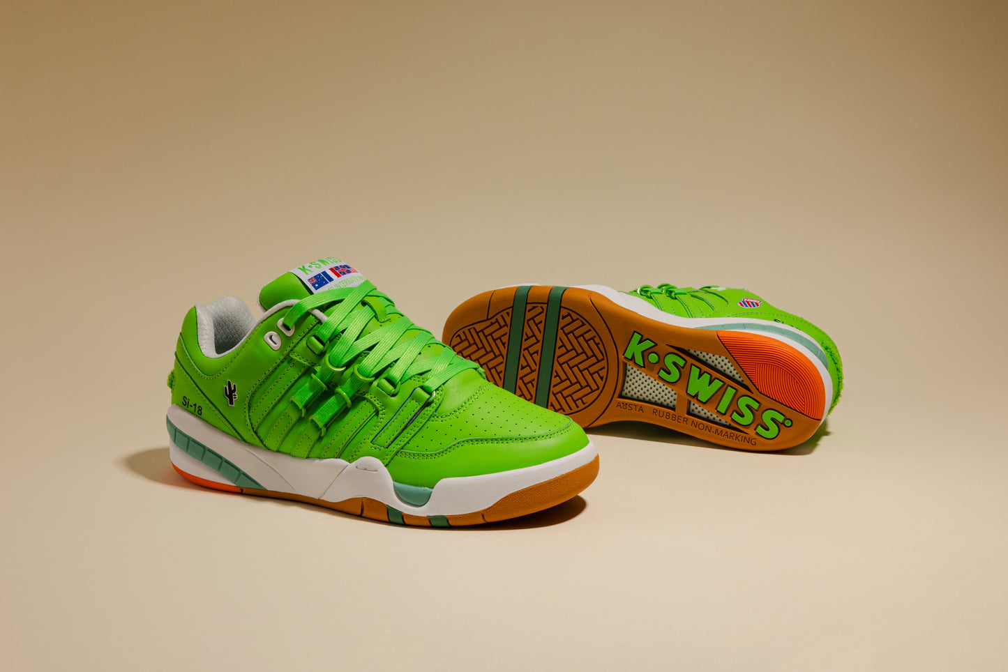 K-Swiss "SI-18 International C x Manor" M - Jasmine / White / Gum