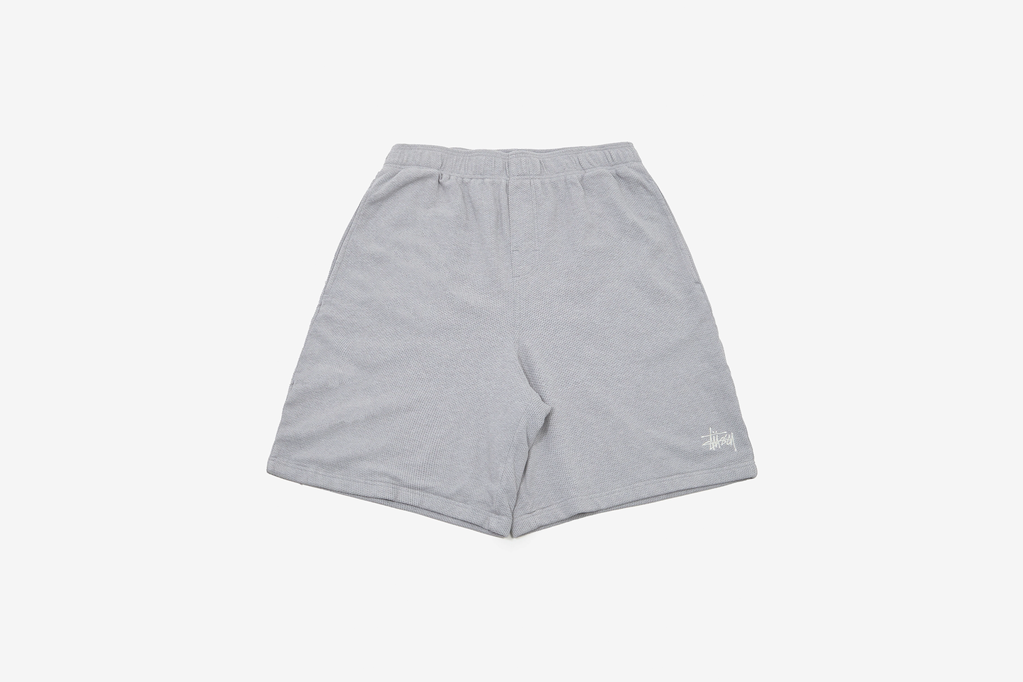 Stussy "Double Layer Jersey Short" M - Grey Heather