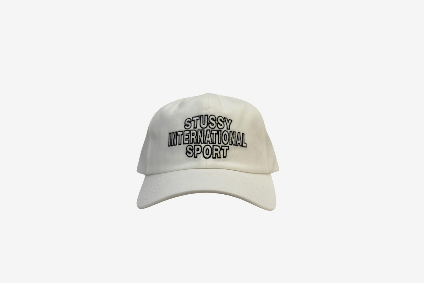 Stussy "International Sport Strapback Cap" - White