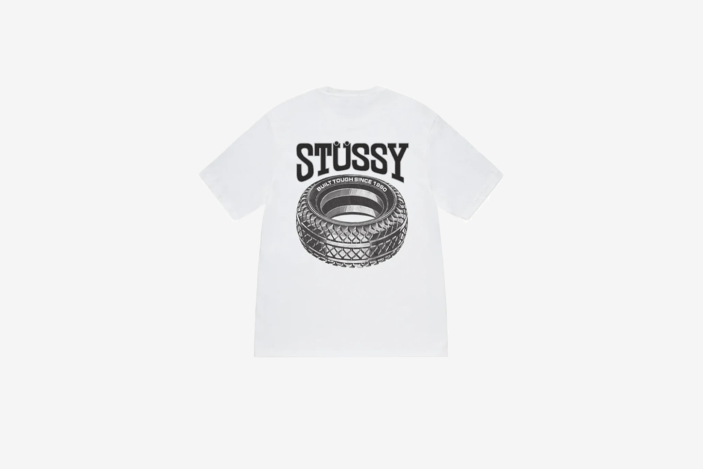 Stussy "Tough Tread Tee" M - White