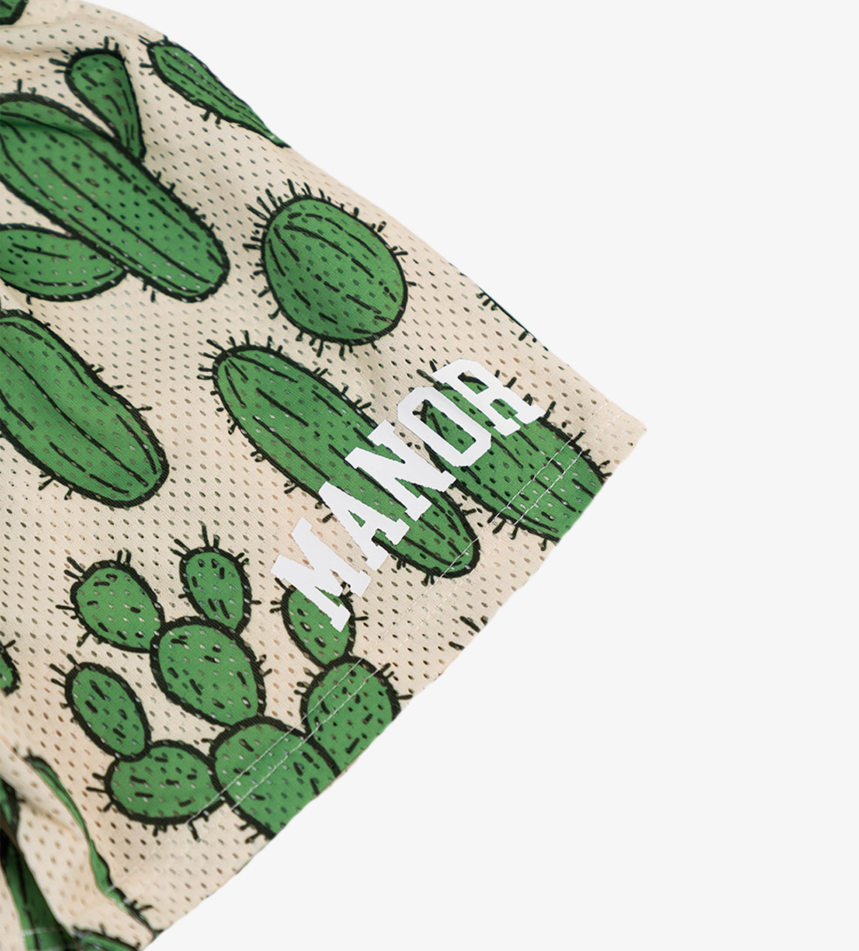 Manor "Succulent Mesh Short" Kids - Desert Sand / Cactus Green