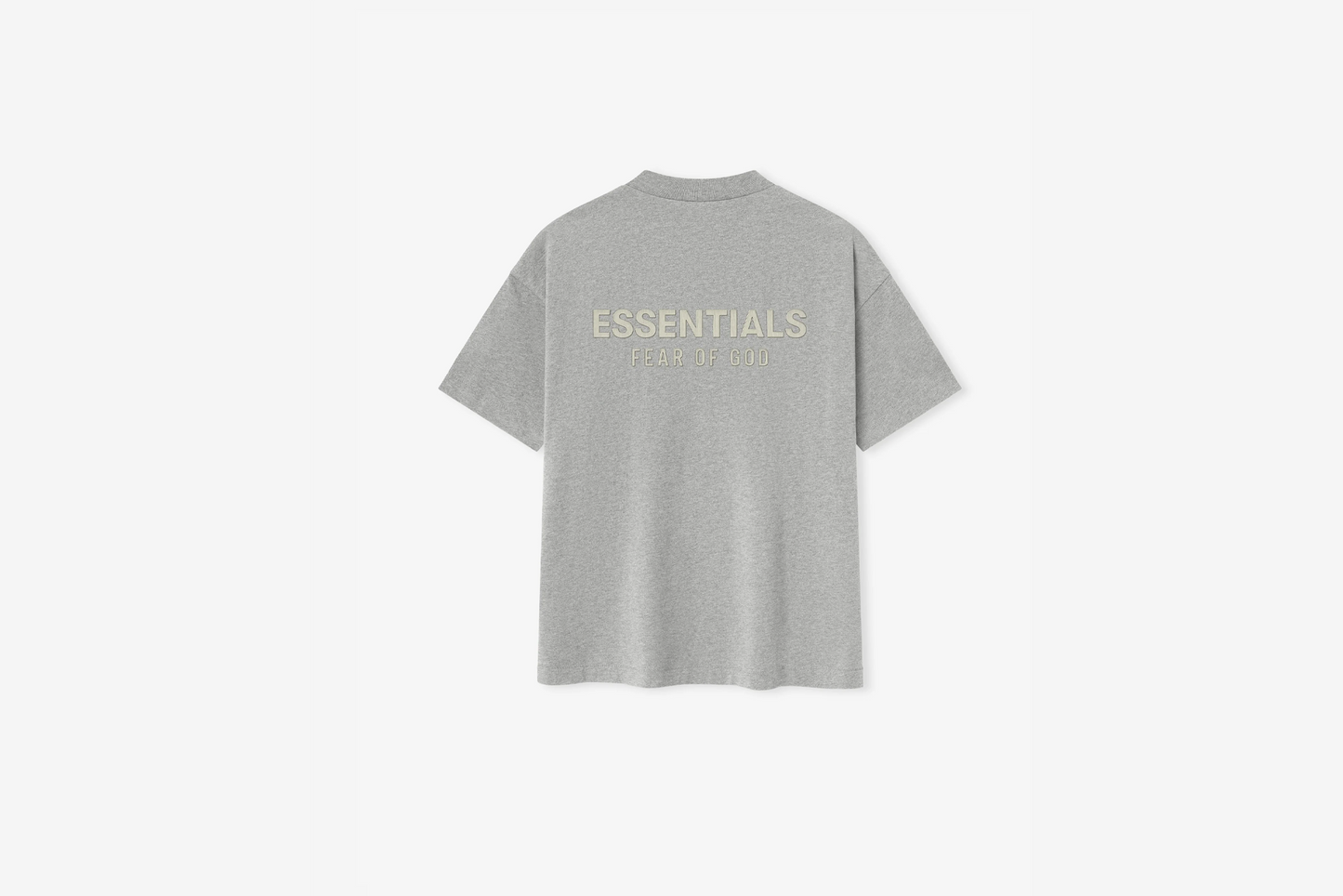 Fear of God Essentials "Classic T-Shirt" M - Concrete Heather
