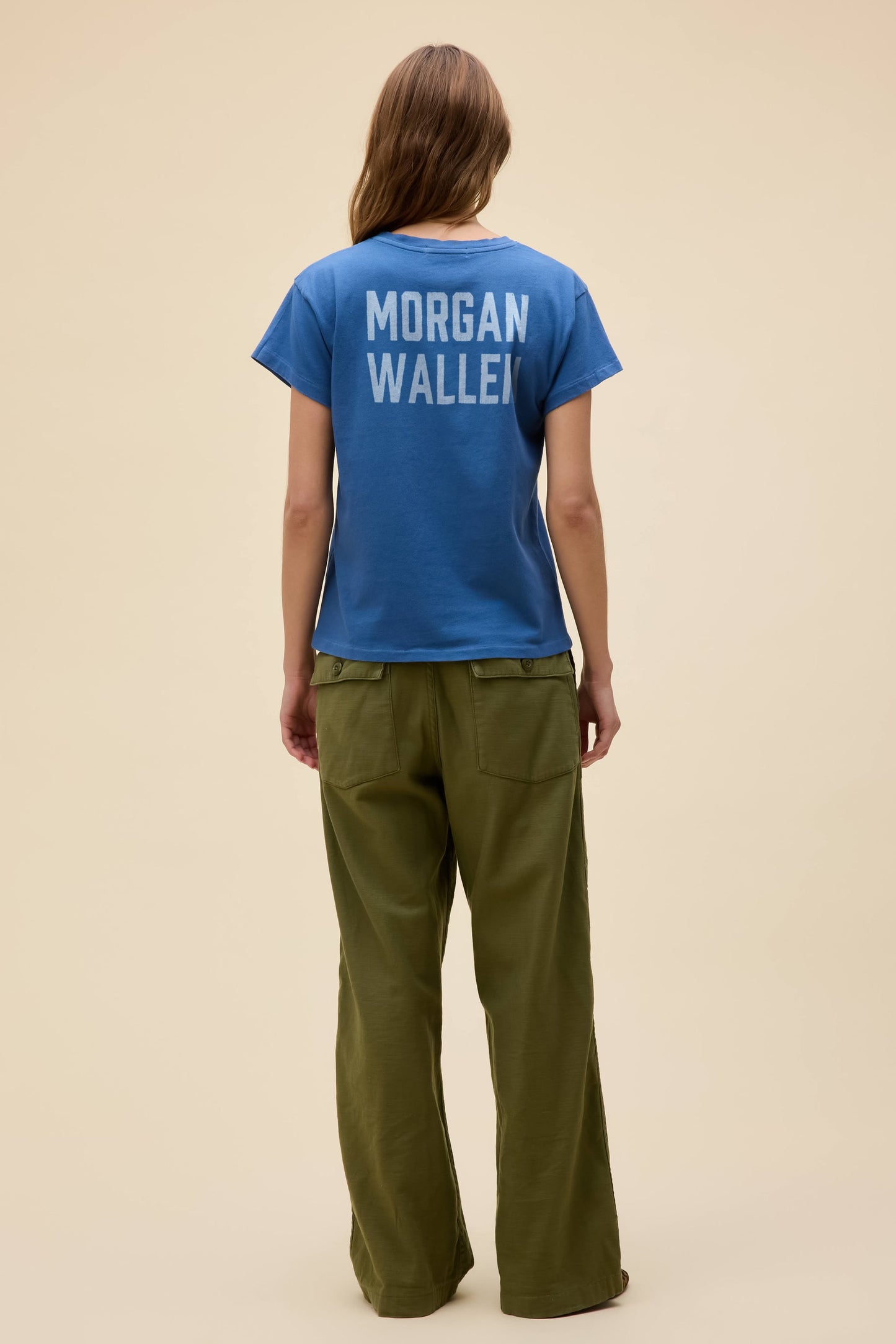 Daydreamer "Morgan Wallen 'Somebodies Problem' Tour Tee" W - Denim