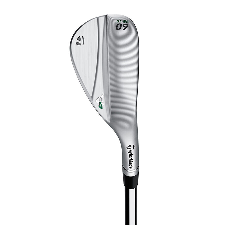 TaylorMade "MILL GRIND 4 Wedge" - Chrome / Black / Green