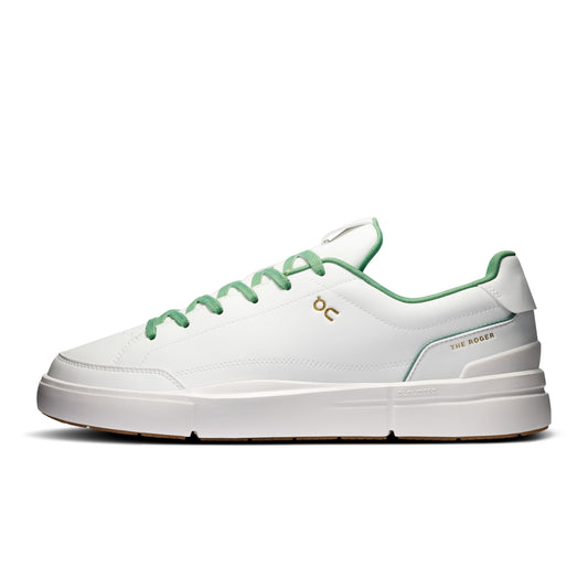 On "The Roger Centre Court" Mens - Ivory / Fern