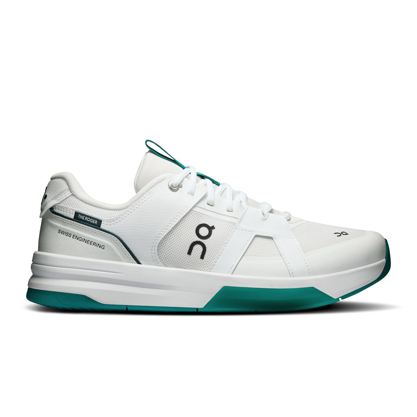 On "THE ROGER Clubhouse Pro 2" Mens - White / Neem