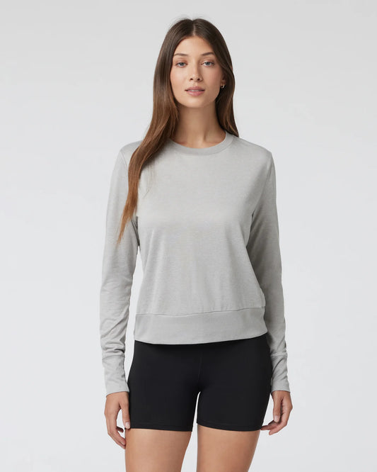 Vuori "Daydream Crew" W - Light Heather Grey