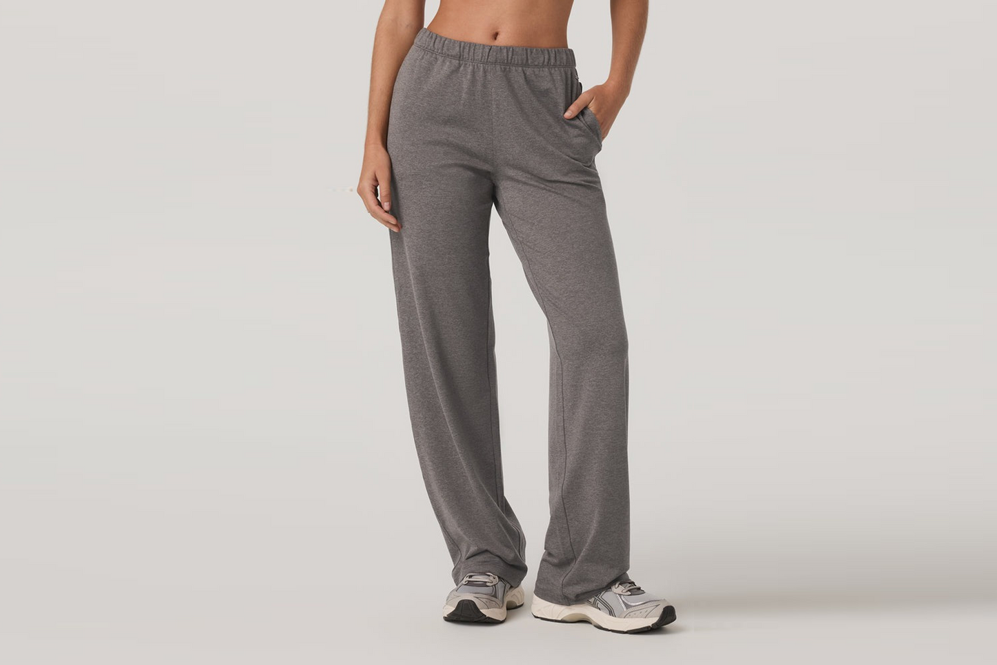 Vuori "Halo Modern Straight Leg Pant" W - Chia Heather