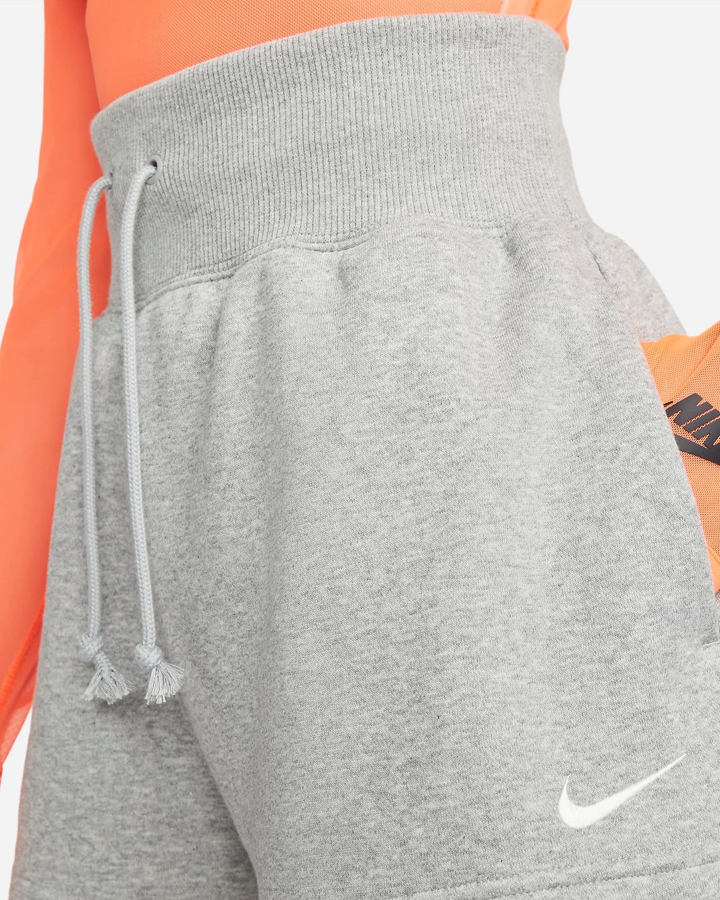 Nike "Sportswear Phoenix Fleece Shorts" W - Heather Grey