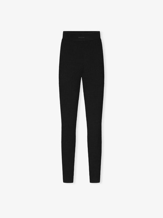 Fear of God Essentials "Waffle Leggings" W - Vintage Black