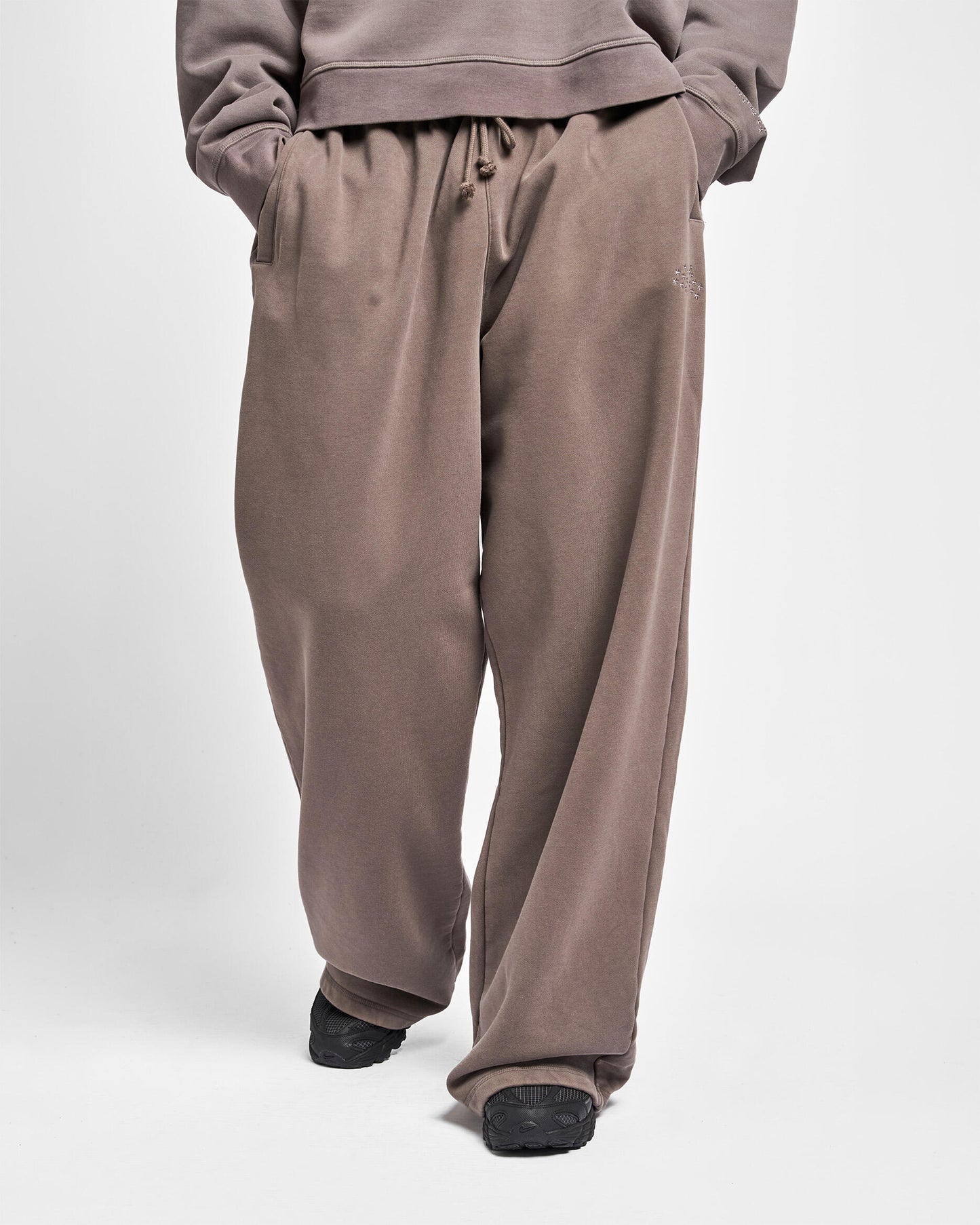 Air Jordan "Essentials Oversized Fleece Pants" Mens - Cave Stone