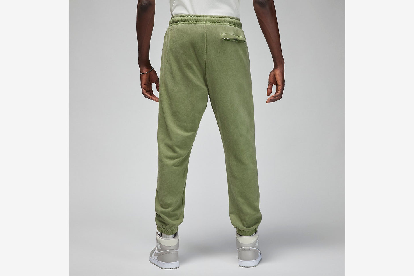 Jordan "Statement Fleece Washed Sweatpants" M - Sky J Olive Green