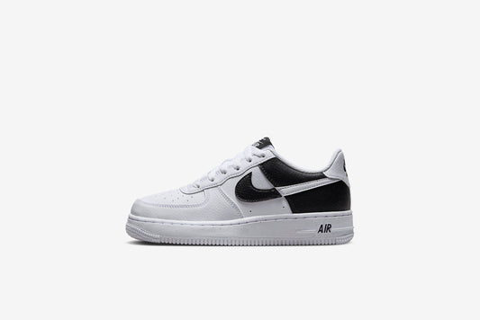 Nike grey "Air Force 1 NN" GS - White/ Black