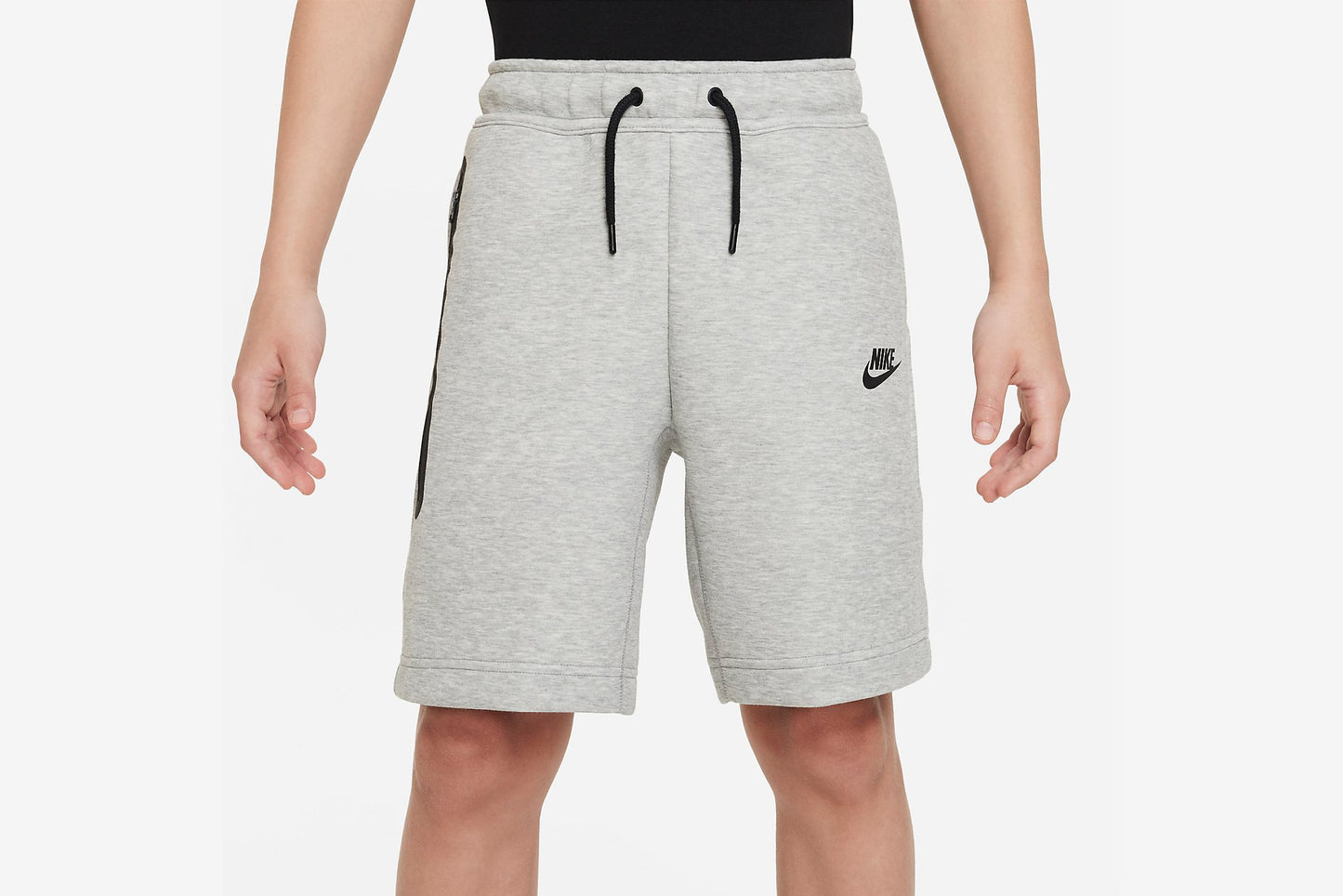 Nike "Nike Sportswear Tech Fleece Big Kids Shorts'" K - Dark Heather Grey
