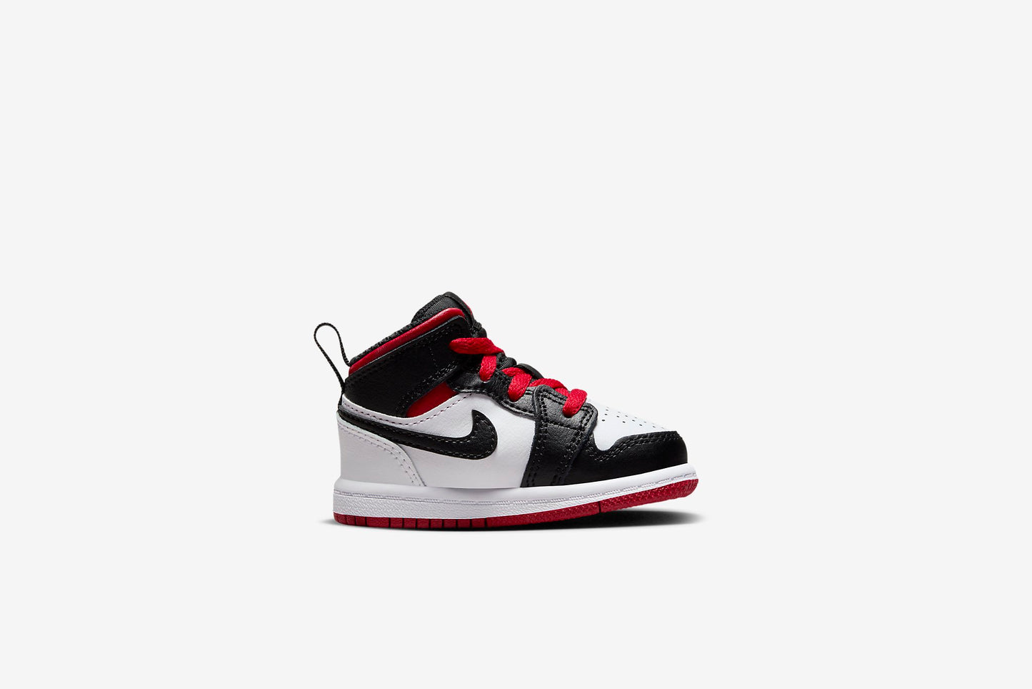 Air "Jordan 1 Mid" TD - White / Gym Red / Black