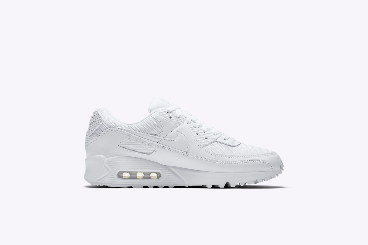 Nike "Air Max 90" M - White / White-Wolf Grey
