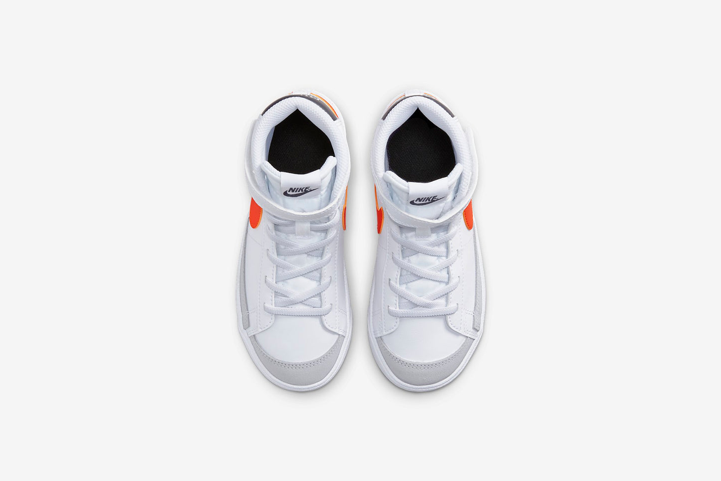 Nike "Blazer Mid '77" PS - White / Safety Orange / Wolf Grey