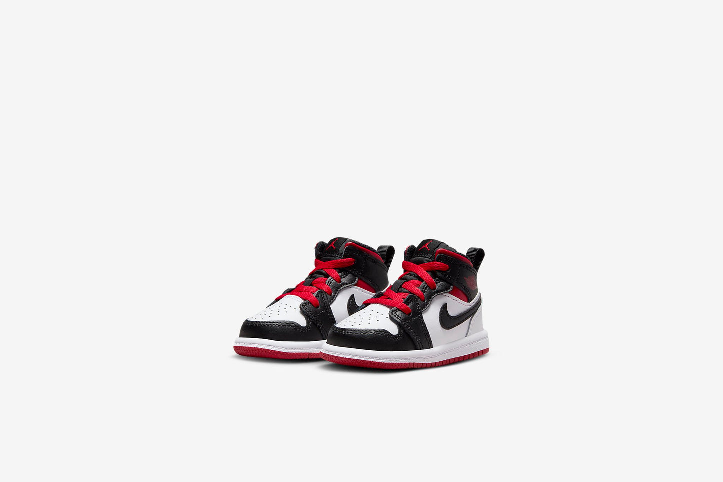 Air "Jordan 1 Mid" TD - White / Gym Red / Black